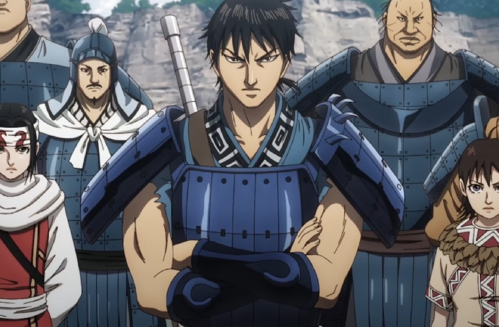 Kingdom anime like vinland saga