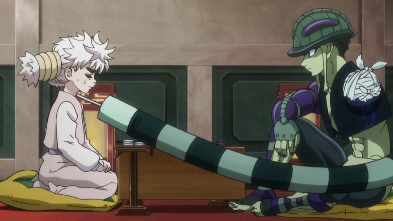 Komugi and murex hunter x hunter