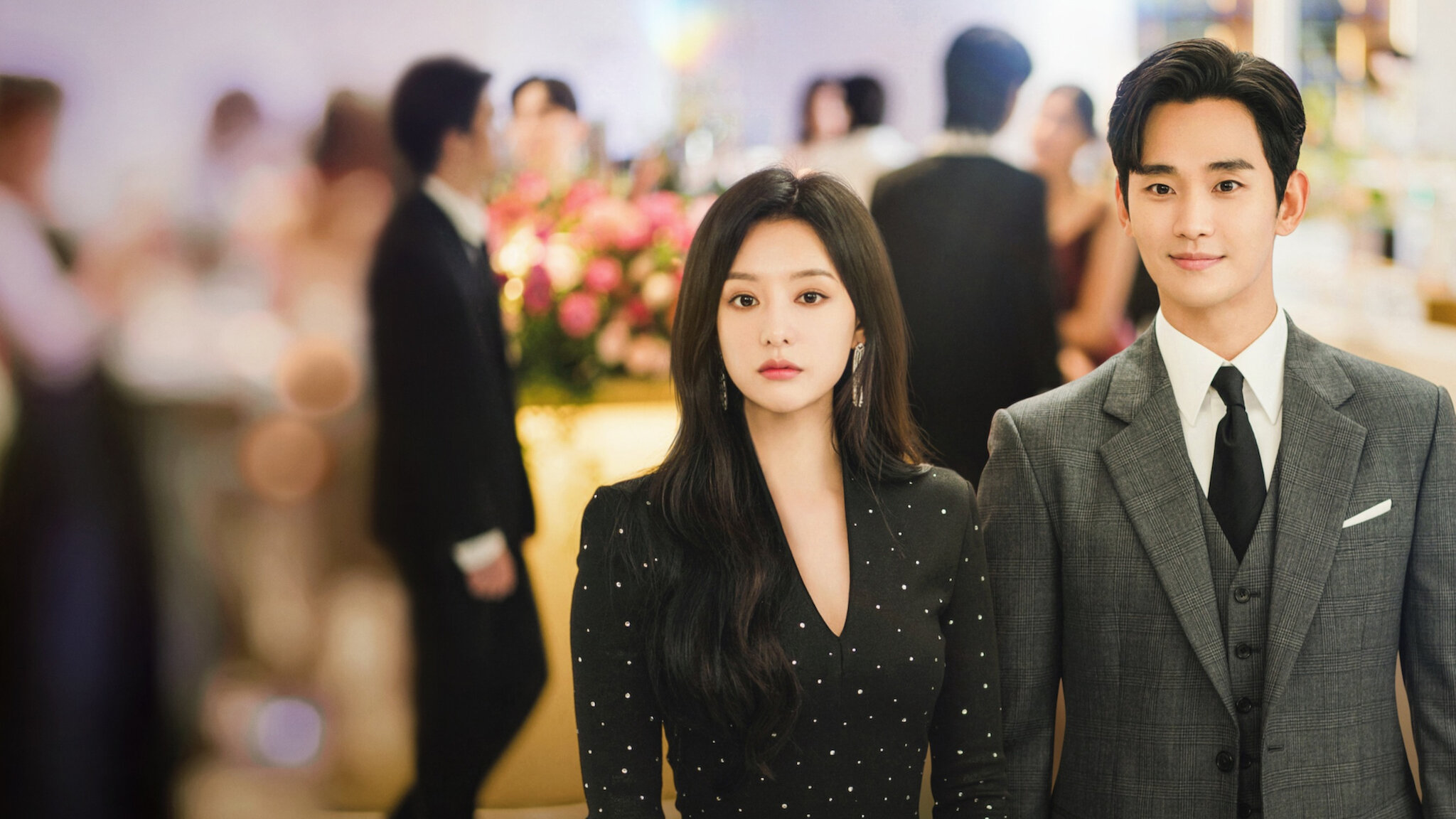 Queen of Tears Netflix K-drama emotional couple scene