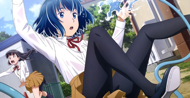 Hinamatsuri anime yakuza and psychic girl comedy scene