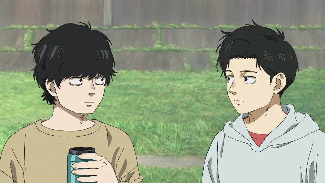 Togashi and Komiya 100 Meters anime film