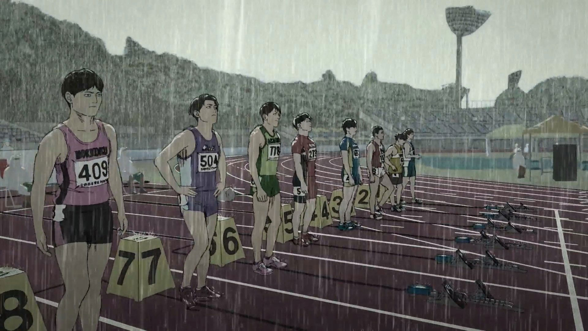 100 Meters Anime Characters